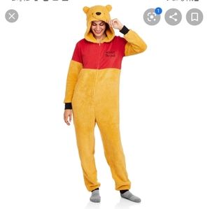 Disney Winnie the Pooh Fleece Onsie Costume Bear